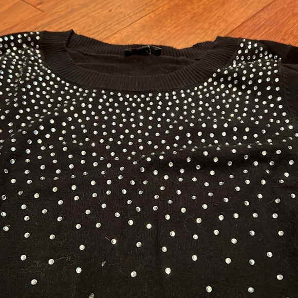Express Rhinestone Sweater 🖤💎 - Picture 2 of 7